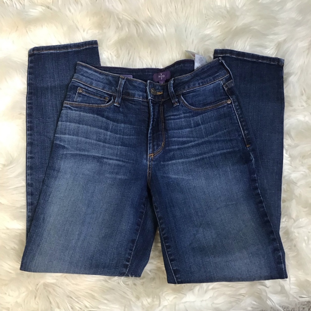 NYDJ Clarissa ankle blue jeans